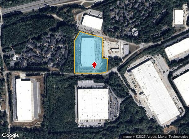 1707 Blairs Bridge Rd, Lithia Springs, GA Parcel Map
