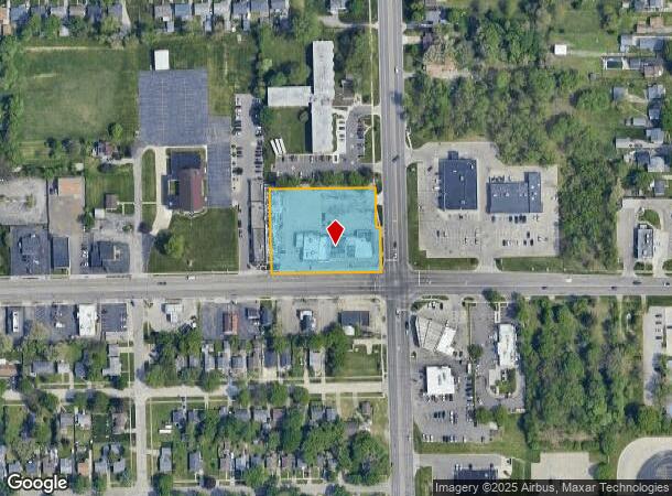  3837 Davison Rd, Flint, MI Parcel Map