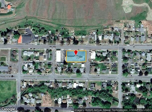  1390 Main St, Pomeroy, WA Parcel Map