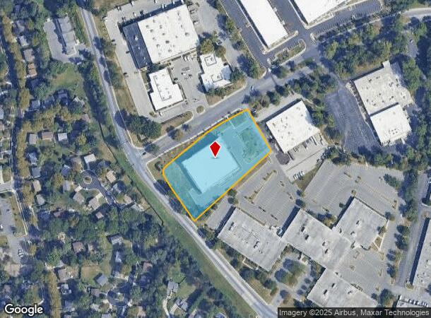  9199 Red Branch Rd, Columbia, MD Parcel Map