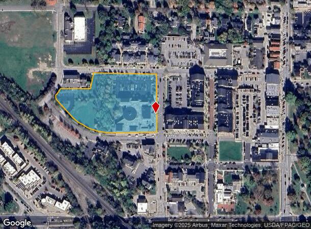 96 Library St, Hudson, OH Parcel Map