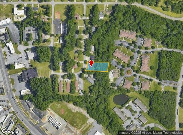  2417 Francis St, High Point, NC Parcel Map