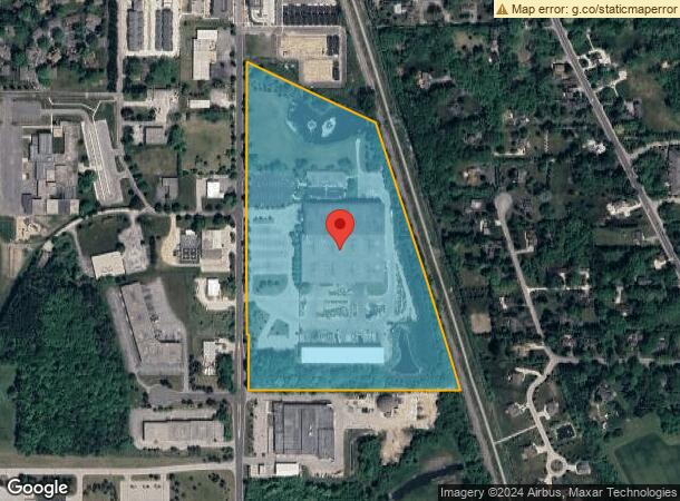  10910 N Industrial Dr, Mequon, WI Parcel Map