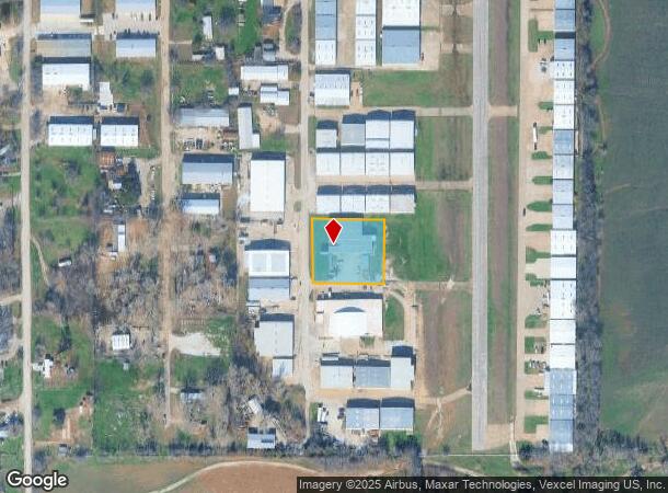 11607 Airway Blvd, Roanoke, TX Parcel Map