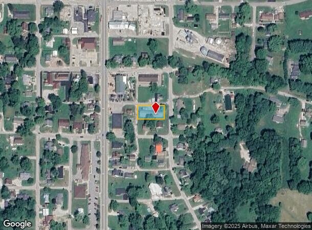 250 S Lafayette St, Cloverdale, IN Parcel Map