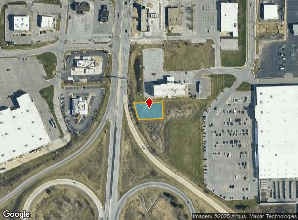  110 E Callander St, South Bend, IN Parcel Map