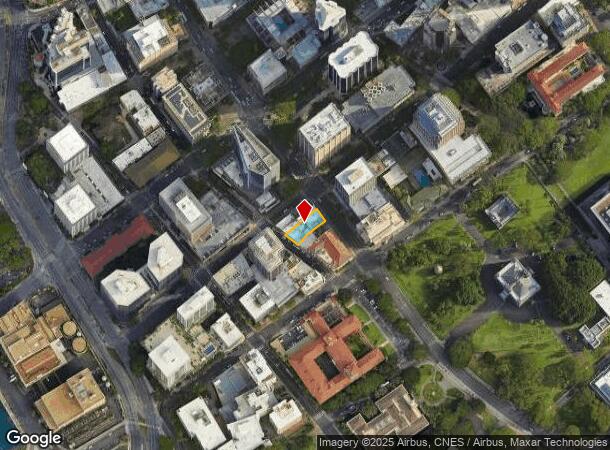  207 S King St, Honolulu, HI Parcel Map