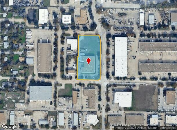  1005 N Ave, Plano, TX Parcel Map