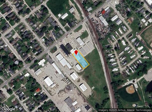 406 S 15Th St, Vincennes, IN Parcel Map