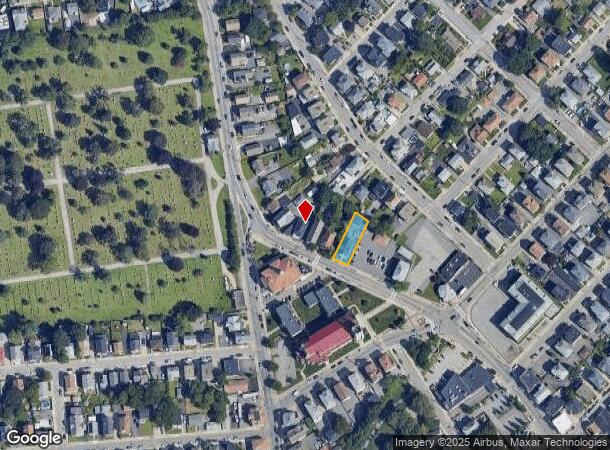  1041 Dexter St, Central Falls, RI Parcel Map