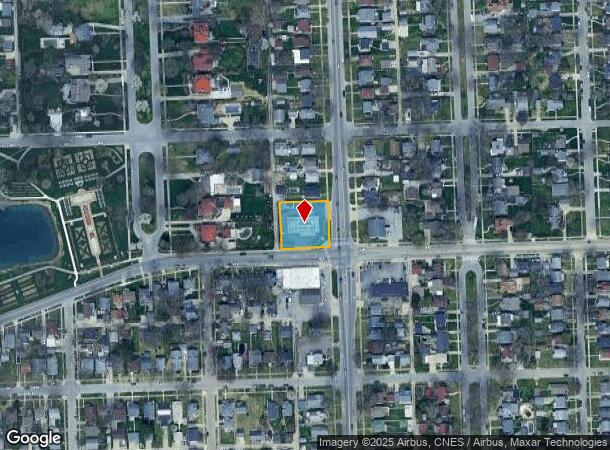  1501 N Anthony Blvd, Fort Wayne, IN Parcel Map