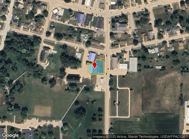  204 S Center Ave, Epworth, IA Parcel Map