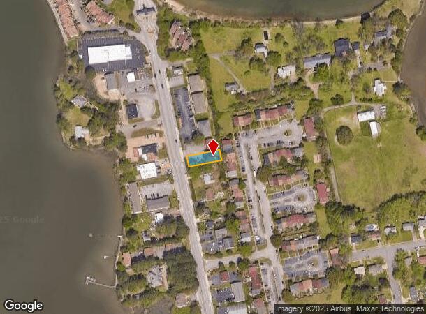  1718 N King St, Hampton, VA Parcel Map