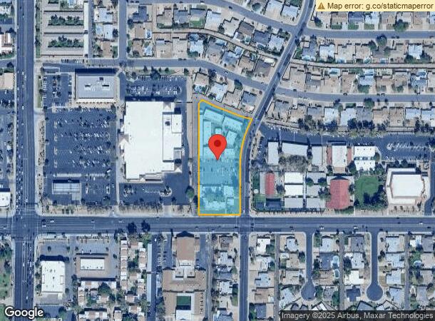  1050 E Southern Ave, Tempe, AZ Parcel Map