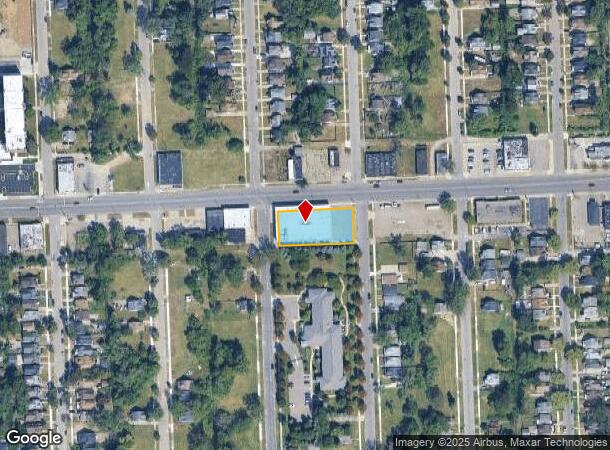  10333 Fenkell St, Detroit, MI Parcel Map