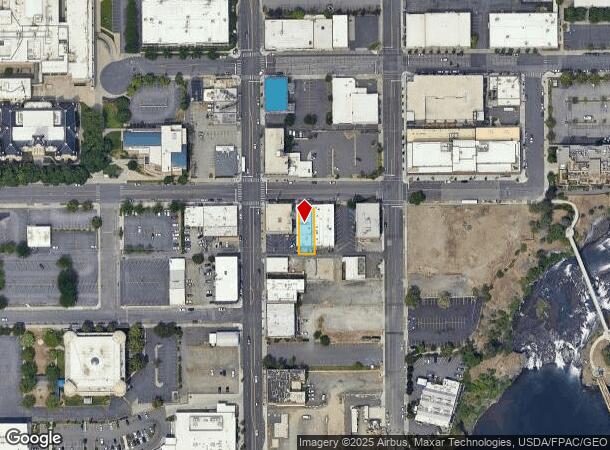  921 W Broadway Ave, Spokane, WA Parcel Map