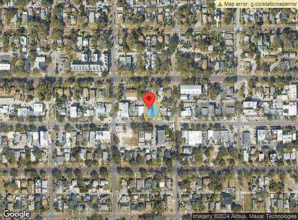  2527 Central Ave, Saint Petersburg, FL Parcel Map