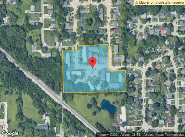  2545 Eckman Dr, Lafayette, IN Parcel Map