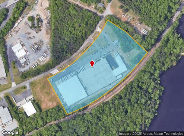 2900 Lowery St, Winston Salem, NC Parcel Map
