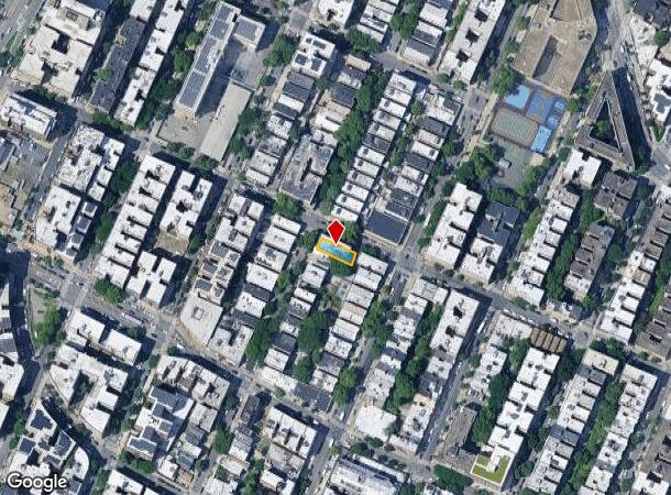  256 E 166Th St, Bronx, NY Parcel Map