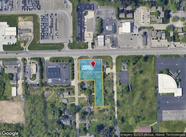  1395 W Bristol Rd, Flint, MI Parcel Map