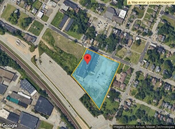  7800 Susquehanna St, Pittsburgh, PA Parcel Map