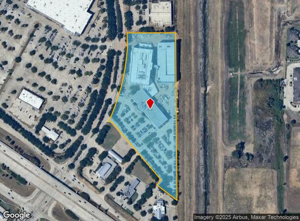 11555 University Blvd, Sugar Land, TX Parcel Map