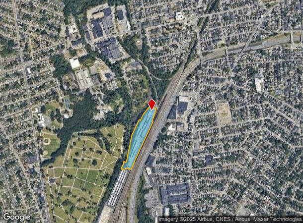  301 Concord St, Pawtucket, RI Parcel Map