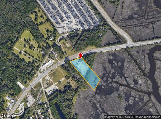 5509 Ogeechee Rd, Savannah, GA Parcel Map
