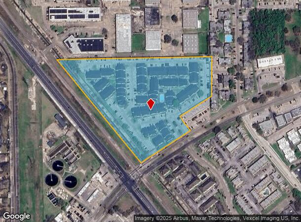  77 E Edgebrook Dr, Houston, TX Parcel Map