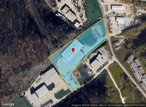 600 Goff Mountain Rd, WV Parcel Map