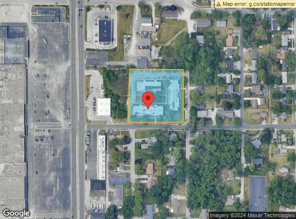  5370 Connecticut St, Merrillville, IN Parcel Map