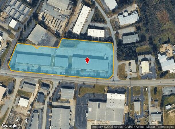  7005 Pelham Rd, Greenville, SC Parcel Map