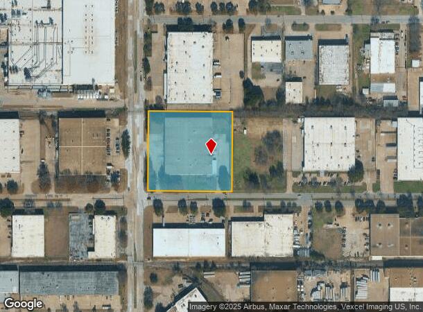  4329 Bronze Way, Dallas, TX Parcel Map