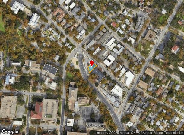  2911 San Jacinto Blvd, Austin, TX Parcel Map