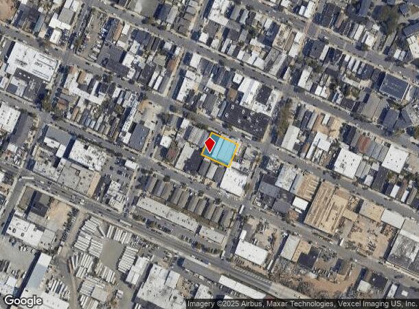  163 Delancy St, Newark, NJ Parcel Map