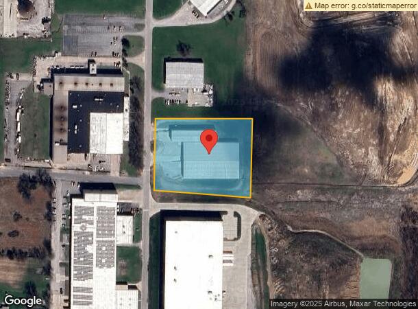  2610 Industrial Dr, Mount Vernon, IL Parcel Map