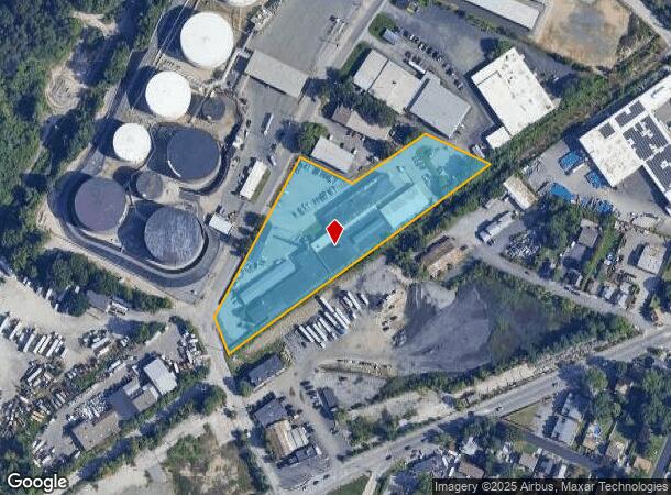 100 Dexter Rd, East Providence, RI Parcel Map