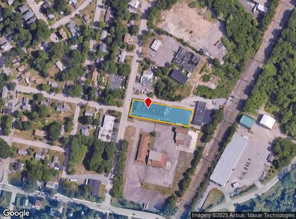 40 John Williams St, Attleboro, MA Parcel Map