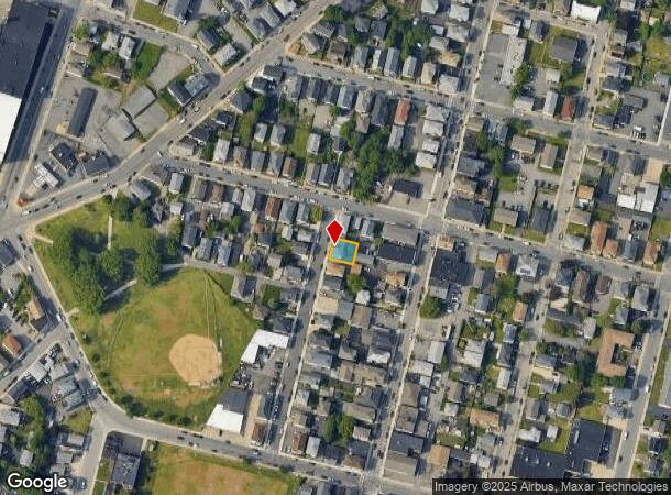14 Wilbur St, Fall River, MA Parcel Map