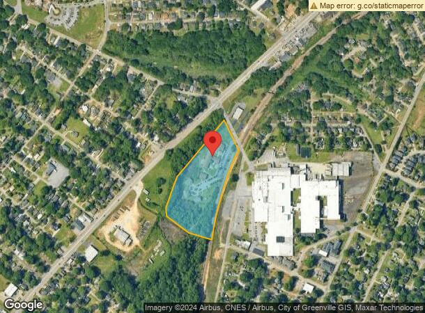  6 Dunean St, Greenville, SC Parcel Map