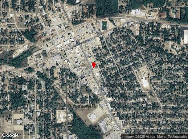  598 S Jackson St, Jacksonville, TX Parcel Map