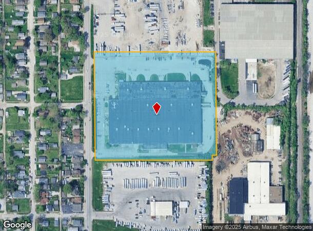  2601 S Holt Rd, Indianapolis, IN Parcel Map