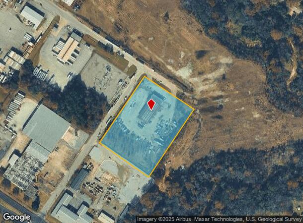  2500 Blanchard Blvd, Columbus, GA Parcel Map