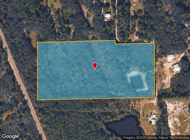 Property Location Is Not Avail, Oak Hill, FL Parcel Map