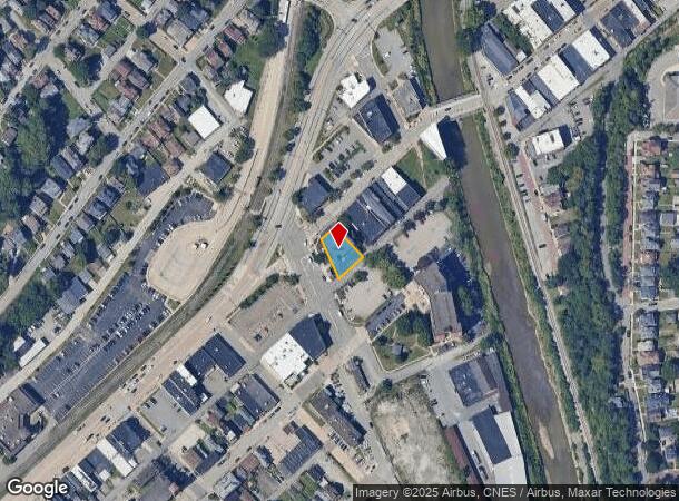  101 W Main St, Carnegie, PA Parcel Map