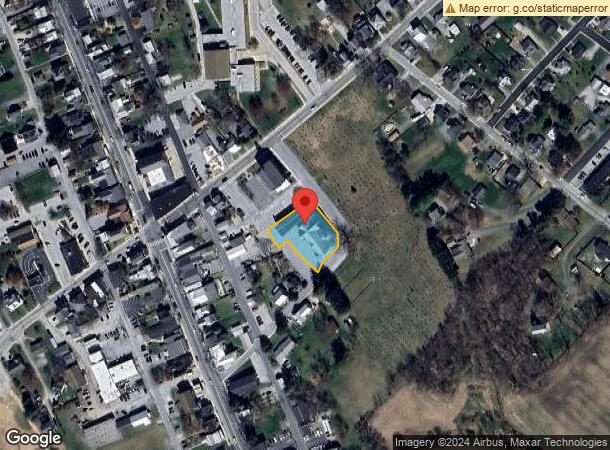  3184 Church St, Manchester, MD Parcel Map