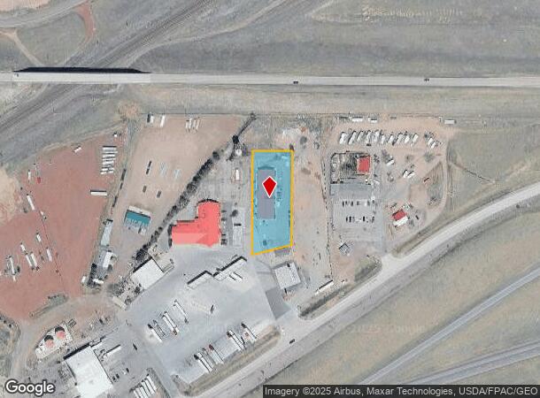  12500 I80 Service Rd, Cheyenne, WY Parcel Map