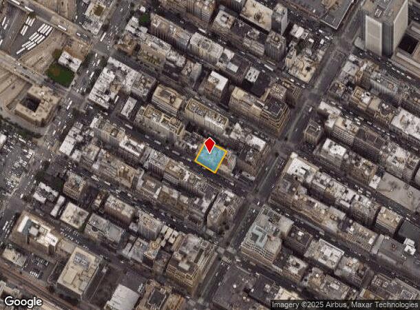  313 W 37Th St, New York, NY Parcel Map