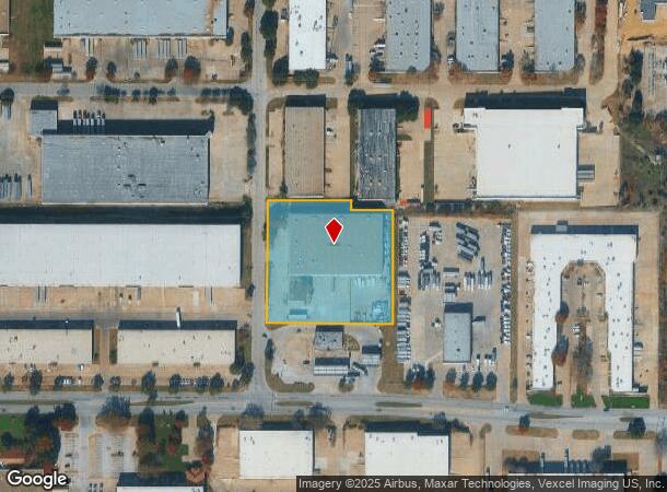 2110 113Th St, Grand Prairie, TX Parcel Map